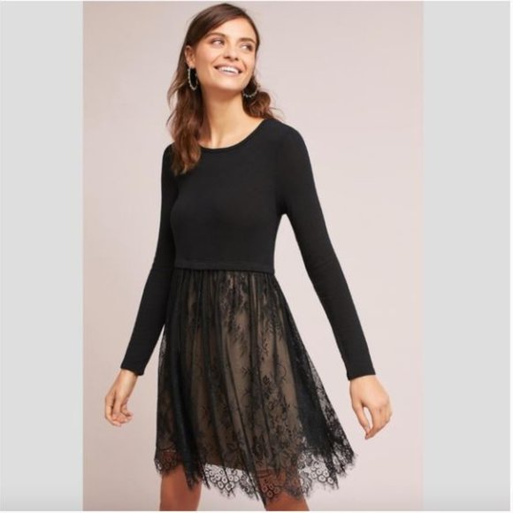 Anthropologie Dresses & Skirts - Layered Lacework Dress by Bailey 44 from Anthropologie - Size Small Petite - NWT